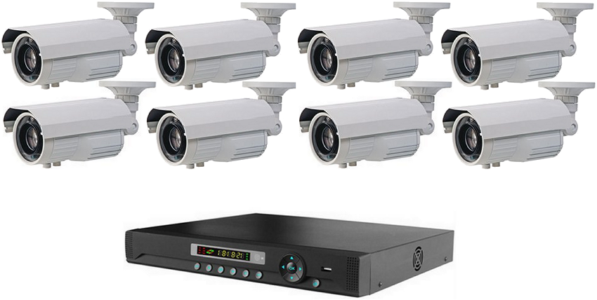 wired security camera system